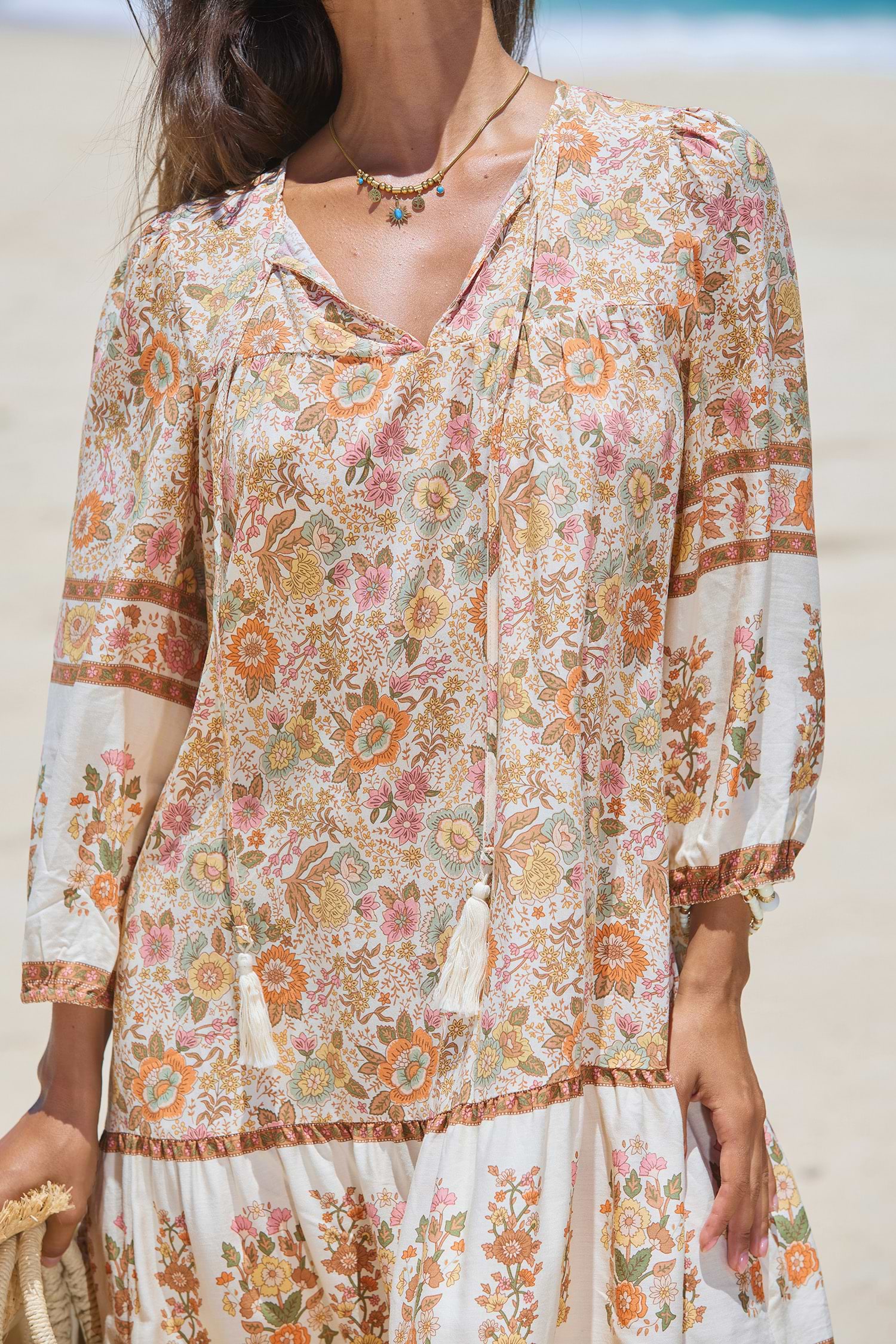 Wildflower Whimsy Floral Mini Dress